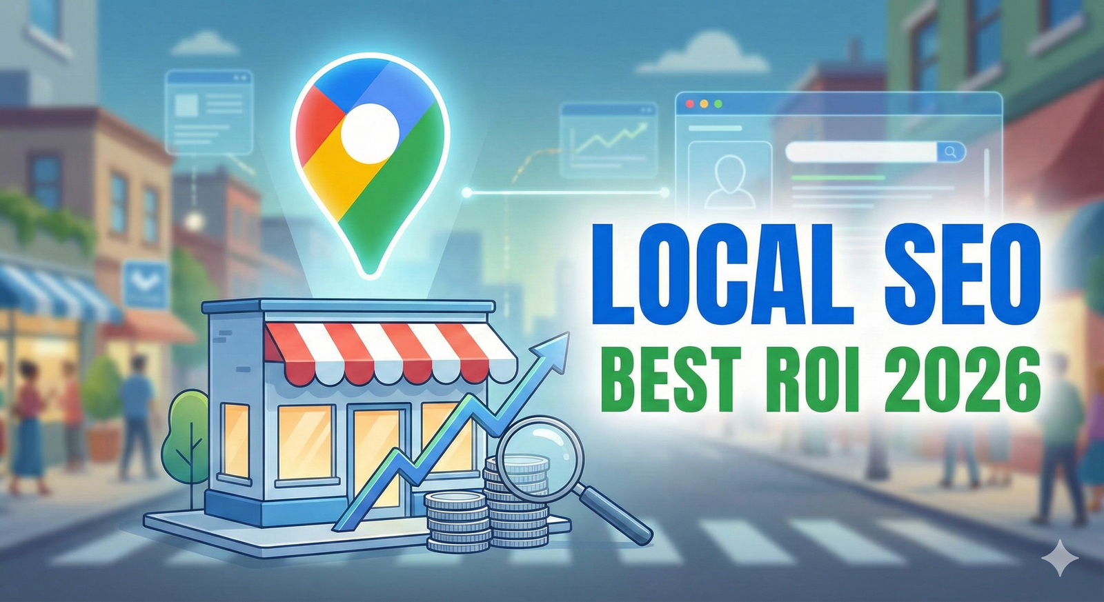 Local SEO vs Paid Ads Chart